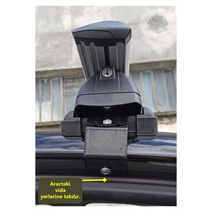 Opel Astra L tetto auto Set nero 2021-
