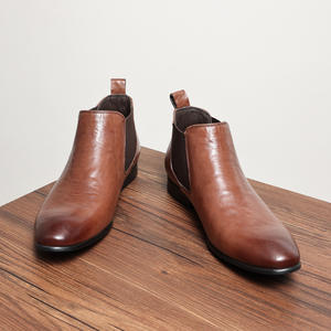 Elegantes Botas Cortas de Piel de Vacuno de Primera Calidad con Forro Transpirable y Resistentes al Desgaste para Uso Diario, Viajes y Actividades al Aire Libre - Product Image 3