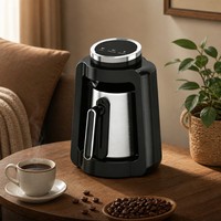 Cafetière à service unique à extraction lente, style turc, en acier inoxydable, pour la maison et l'hôtel