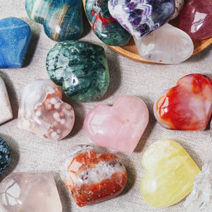 Vente flash : Pierre de poche en cristal de quartz rose, pierre de guérison, quartz à bonne énergie, pierre naturelle polie, haute qualité, amour - Product Image 3