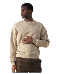 Sweat-shirt à col rond unisexe en polaire épaisse, doux et chaud, idéal pour superposer les conditions météorologiques et les ensembles décontractés - Product Image 1