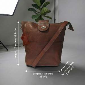 Sac à bandoulière Hobo en cuir véritable pour femmes seau sac à bandoulière doux sac fourre-tout quotidien pour voyage et usage décontracté - Product Image 6