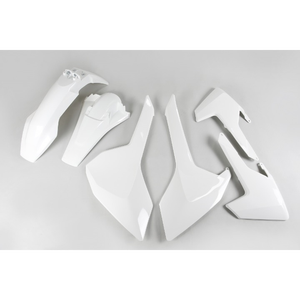 Husqvarna TE 300 2017-Kit di plastica 2019 bianco 041 accessori moto - Product Image 1