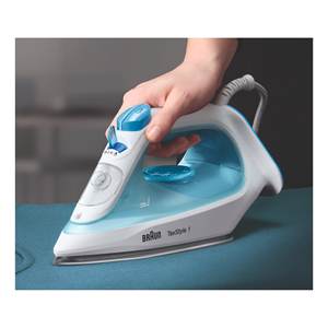 Plancha de Vapor Cerámica TEXSTYLE 2000W SI1050BL Blanca y Azul 0127407003 - Product Image 3