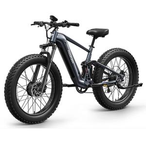 Bicicleta Eléctrica PUCKI PUPPY de Doble Motor Más Vendida, 1600W 48V 20AH, Bicicleta de Montaña con Suspensión Completa - Product Image 3