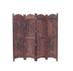 High End Wholesaler Wooden Vintage Quality Handcrafted Wooden Divider Wall Separator Premium Designer Middle Home Decoration - Product Image 2
