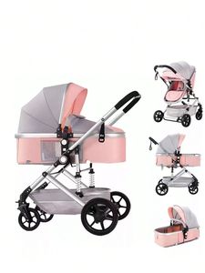Thời trang bông xe đẩy em bé cho cặp song sinh dễ dàng du lịch 2 CHỖ NGỒI Buggy vận chuyển cho 3 năm trở lên - Product Image 5