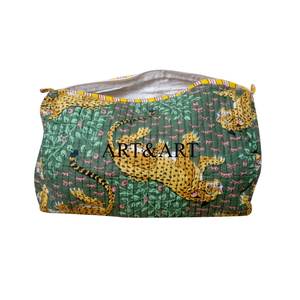 Estuche de Cosméticos con Cierre, Elegante y Ligero, para Viajes y Salidas Profesionales, Juego de Tres, Gran Capacidad, Algodón Ecológico - Product Image 5