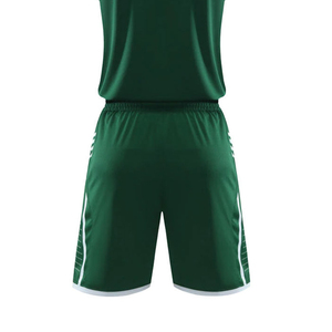Ensemble d'uniformes de basket-ball noir personnalisés de haute qualité avec logo de l'équipe 100% polyester maillot à séchage rapide et short pour vêtements d'équipe - Product Image 6