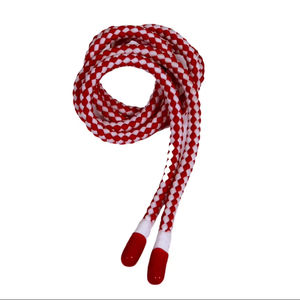 Cordon tressé sur mesure avec extrémité en silicone, imperméable et résistant aux hautes températures pour vêtements, chaussures, sacs, tentes - Product Image 1