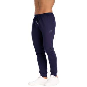 Pantalon de jogging en coton pour hommes coupe décontractée poignets élastiques doux et confortable - Product Image 2