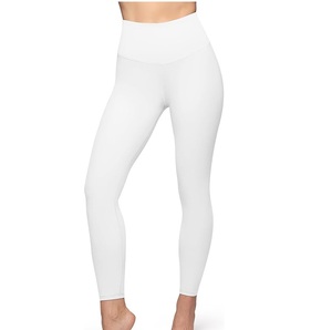 100% Cotton Seamless Activewear Women Leggings Set Organic Cotton Yoga Pants Tights <b>Pencil</b> Sustainable Leggings Breathable - Product Image 1