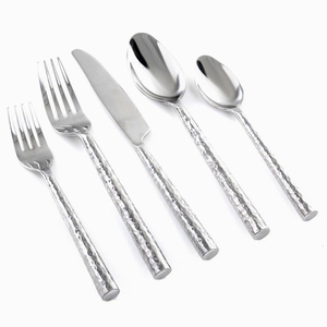 Équipement pour la restauration pour mariage Design personnalisé de qualité supérieure Cuillère de finition en plaqué or rose de luxe Fourchette Couteau Ensemble de couverts pour hôtels - Product Image 4