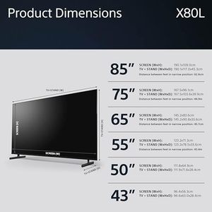 Televisor Inteligente LED de 65 Pulgadas con 4K HDR, Diseño de Marco Delgado para Uso Doméstico, Sistema Android, Idioma Predeterminado Inglés - Product Image 5