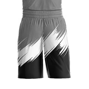 Camiseta y pantalones de baloncesto personalizados de alta calidad Kit de equipo de cuello en V de sublimación Premium impreso en Pakistán - Product Image 4