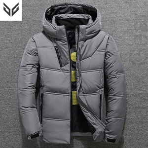 Veste rembourrée professionnelle pour hommes Slim Fit pour l'hiver Utilisation extérieure Tissu de toile personnalisable - Product Image 4