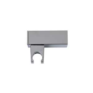 Support de douche mural carré chromé en ABS, accessoires de salle de bain et toilettes - Product Image 1