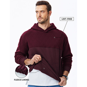 Sweats à capuche vintage avec logo personnalisé pour hommes pull en polaire de haute qualité vêtements personnalisés pour hommes sweats à capuche en coton pour hommes personnalisables - Product Image 3