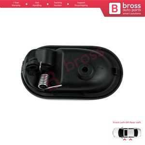 BDP603 Interior Door Handle Chrome Color 8200735219 Left Door For Dokker Lodgy <b>Duster</b> Sandero Logan - Product Image 4
