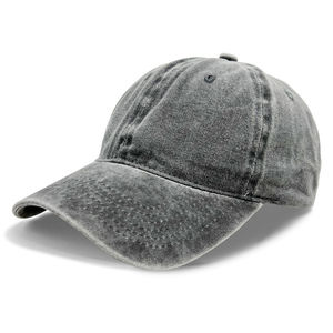 Logo de broderie personnalisé d'usine Casquette de baseball de haute qualité Casquette de baseball vintage en coton lavé - Product Image 6