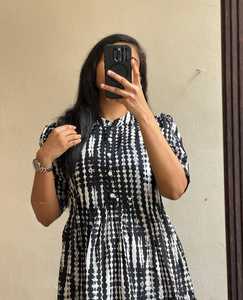 Vestido acampanado de algodón de talla grande personalizable para mujer, vestido formal holgado para iglesia para verano, carrera personalizable de talla grande para mujer - Product Image 3