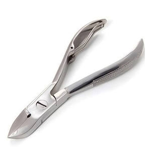 Instrument de pédicure et podologie pour ongles incarnés, coupe-ongles en acier inoxydable à large ouverture de mâchoire et lame incurvée pour ongles épais - Product Image 1