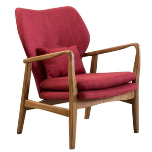 Ocio sofás de jardín individuales de madera maciza y cojín suave muebles para el hogar moderno diseño minimalista hecho a mano de Indonesia - Product Image 1