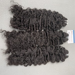Oferta de Extensiones de Cabello Rizado Birmano Natural en Trama, Cabello Rizado Birmano en Paquetes - Product Image 5