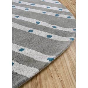 Tapis en laine tufté à la main gris et noir Confetti, décoration élégante pour la maison TRA-14640 - Product Image 4