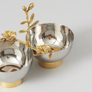 ชุดถาดและชามสแตนเลสสตีลญี่ปุ่น4ชิ้นชุดเสิร์ฟอาหาร - Product Image 2