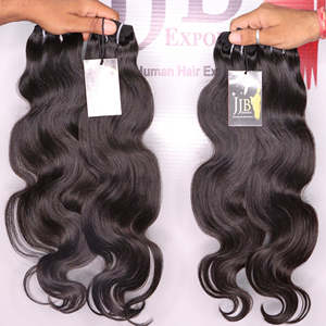 Fournisseurs de cheveux bouclés ondulés droits non transformés de haute qualité Fournisseur de cheveux humains de vison brut Faisceaux de cheveux bruts naturels - Product Image 2