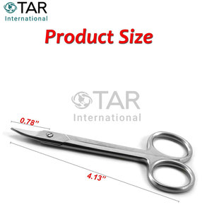 กรรไกรเล็มมงกุฏผึ้งทำจากสเตนเลสอุปกรณ์ทางการแพทย์สำหรับจัดฟันกรรไกรทันตกรรมขนาด4.13นิ้ว - Product Image 2