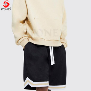 Ensemble de shorts à capuche pour homme de haute qualité, écologique, séchage rapide, streetwear tendance, tenue décontractée, séances de gym, entraînement sportif - Product Image 4