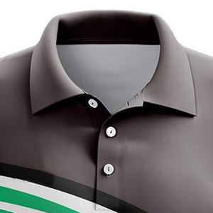 Polos sublimés en gros 2025 les plus vendus pour les hommes disponibles en différentes couleurs avec service OEM d'impression de logo personnalisé - Product Image 4