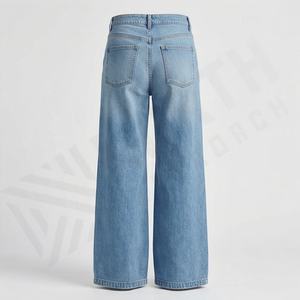 <b>Women's</b> Baggy Jeans High Waist <b>Loose</b> Fit Denim Pants Fashionable Vintage Style Wide Leg Comfortable <b>Women</b> Pants and <b>Trouser</b> - Product Image 2