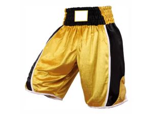 Pantalones cortos ajustados sueltos Jiu Jitsu MMA con logotipo negro personalizado, ropa de artes marciales con diseño corto de lucha único - Product Image 6