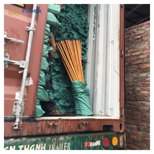 Vietnam Eucalyptus Wood Pole <b>PVC</b> Coat India Market's Durable <b>Rolling</b> Flower Mop Stick Eco-friendly 120cm Broom Brooms Dustpans - Product Image 4