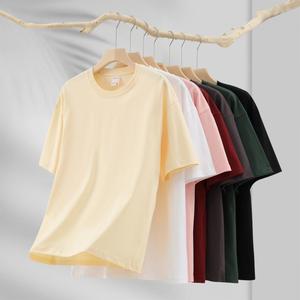 Camiseta Personalizada de Manga Corta 100% Algodón con Logotipo para Uniformes de Trabajo Corporativos, Ropa de Equipo DIY - Product Image 1