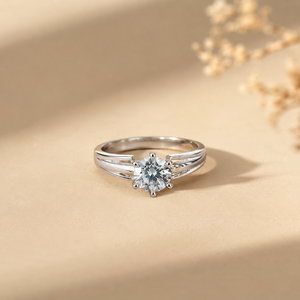 Aurielle Rose Gold Plated Stainless <b>Steel</b> Princess Cut Cluster <b>Ring</b> - Product Image 2