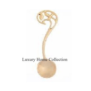 ชุดเครื่องใช้บนโต๊ะอาหารสีทองเงางามดูน่าดึงดูดอุปกรณ์เครื่องครัวทำจากโลหะสแตนเลสและเครื่องใช้ในครัวชุดทำด้วยมือ - Product Image 4