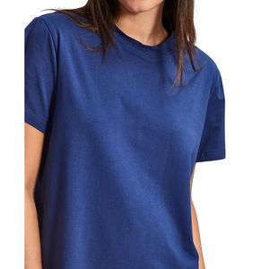 เสื้อยืดออกกำลังกายผู้หญิง คุณภาพดีเยี่ยม เนื้อผ้าโพลีเอสเตอร์นุ่มพิเศษ ระบายอากาศ แห้งเร็ว ไม่หด ไม่ยับ เหมาะสำหรับฤดูร้อน - Product Image 4