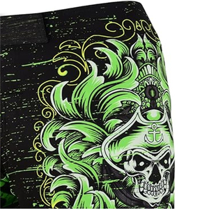 Ropa deportiva Ropa de entrenamiento de lucha para hombres Pantalones cortos tailandeses sublimados completos Pantalones cortos de lucha hechos a medida Venta al por mayor Fitness Thai Short - Product Image 5