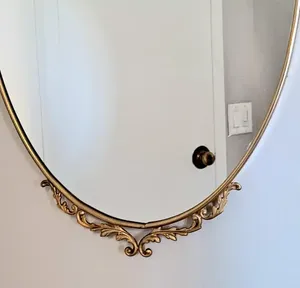 Custom Home Fashion European Gold Metal Frame Decorated <b>Mirror</b> Premium <b>mirror</b> wall Space <b>Vintage</b> <b>Mirrors</b> For Living Room - Product Image 3