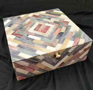 Paquete de regalo con logotipo personalizado profesional de lujo Cajas con incrustaciones de hueso tallado más vendidas - Product Image 2