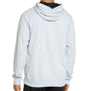 2024 ODM fourni à manches longues à séchage rapide sweats à capuche pour hommes fabricant pakistanais imprimé poche d'hiver solide dernier - Product Image 2