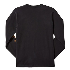 Camiseta de Hombre 100% Algodón Tejido, Ecológica, Transpirable, de Alta Calidad, Personalizada, Cuello Redondo, Manga Larga, Corte Ajustado, Estampada, 180g - Product Image 2