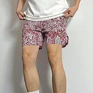 Transpirable de secado rápido ligero elástico Fitness entrenamiento baloncesto gimnasio hombres pantalones cortos bolsillo lateral deporte sudor correr hombres corto - Product Image 4