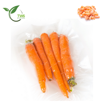 2022 замороженная морковка для урожая и контроля качества из Вьетнама TW6