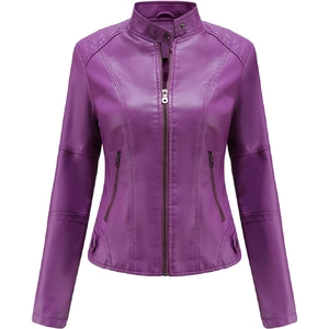 Genuine <b>Leather</b> Women's <b>Winter</b> <b>Jackets</b> Breathable Custom Logo Adult Women's <b>Jackets</b> with Custom Color & Size - Product Image 1