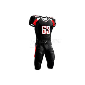 Pakistan Fabrication Top Vente Matériel Frais Football Uniforme Bas quantité minimale de commande Sublimation Logo Personnalisé Football Américain Uniforme - Product Image 5